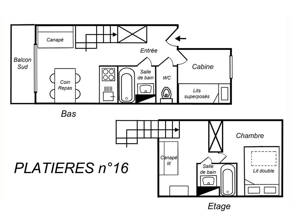 Residence Plattieres Méribel Eksteriør billede
